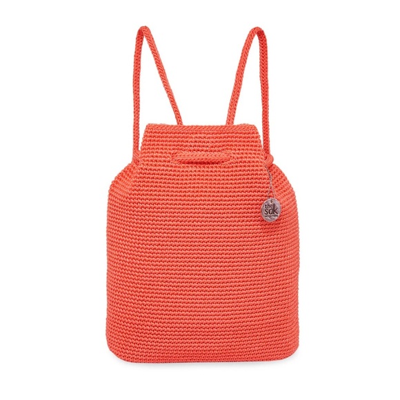 The Sak Women's Dylan Crochet Backpack
 Coral - Picture 1 of 8